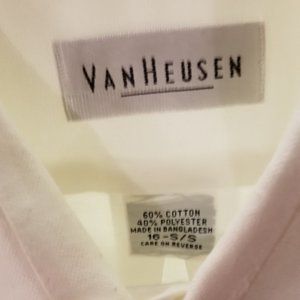 Van Heusen White Small Dress Shirt